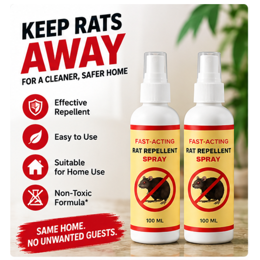 Rat Repellent Spray (Pack of 2)