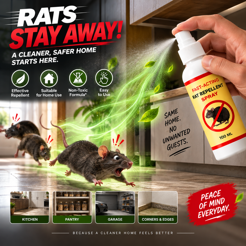 Rat Repellent Spray (2 Packs)