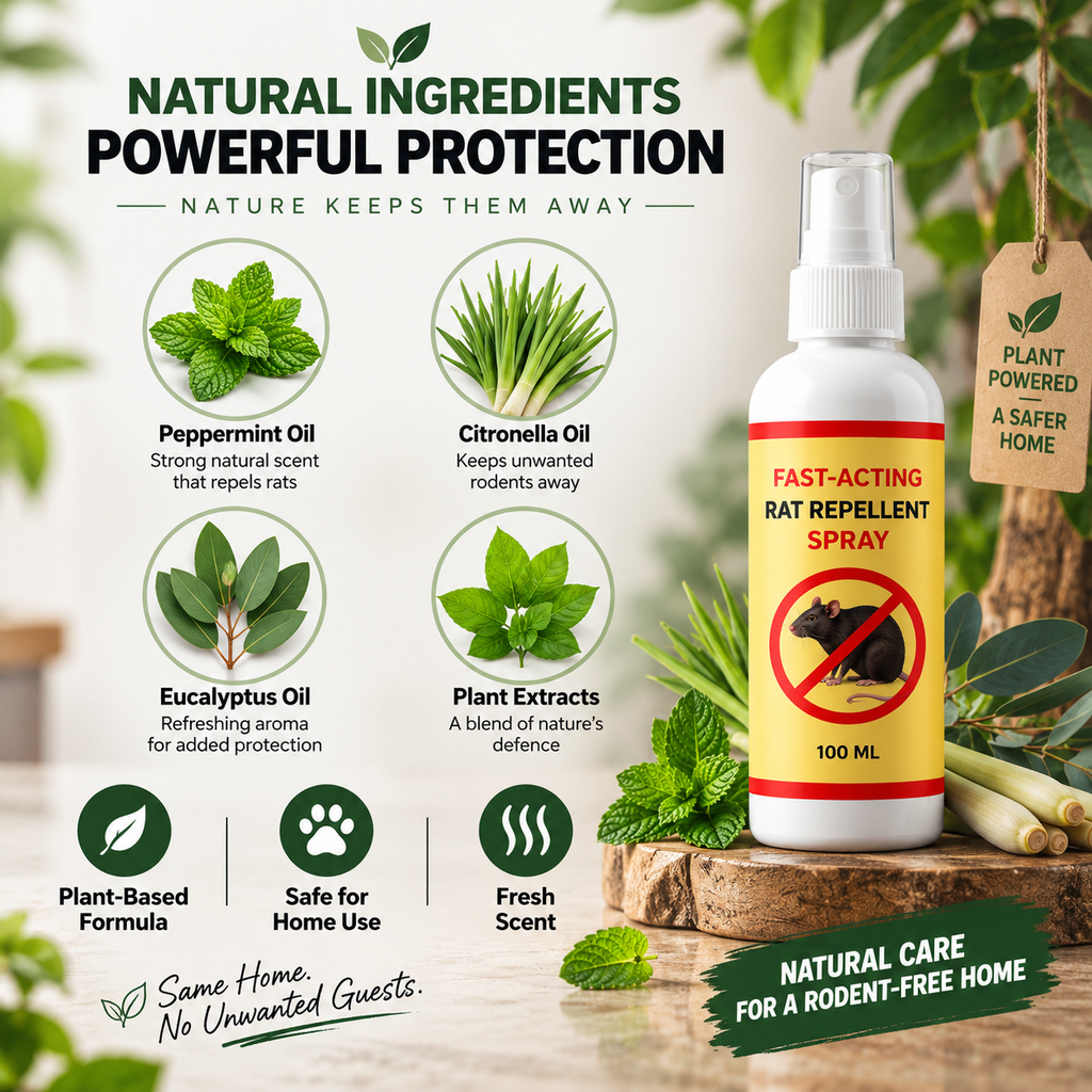Rat Repellent Spray (2 Packs)