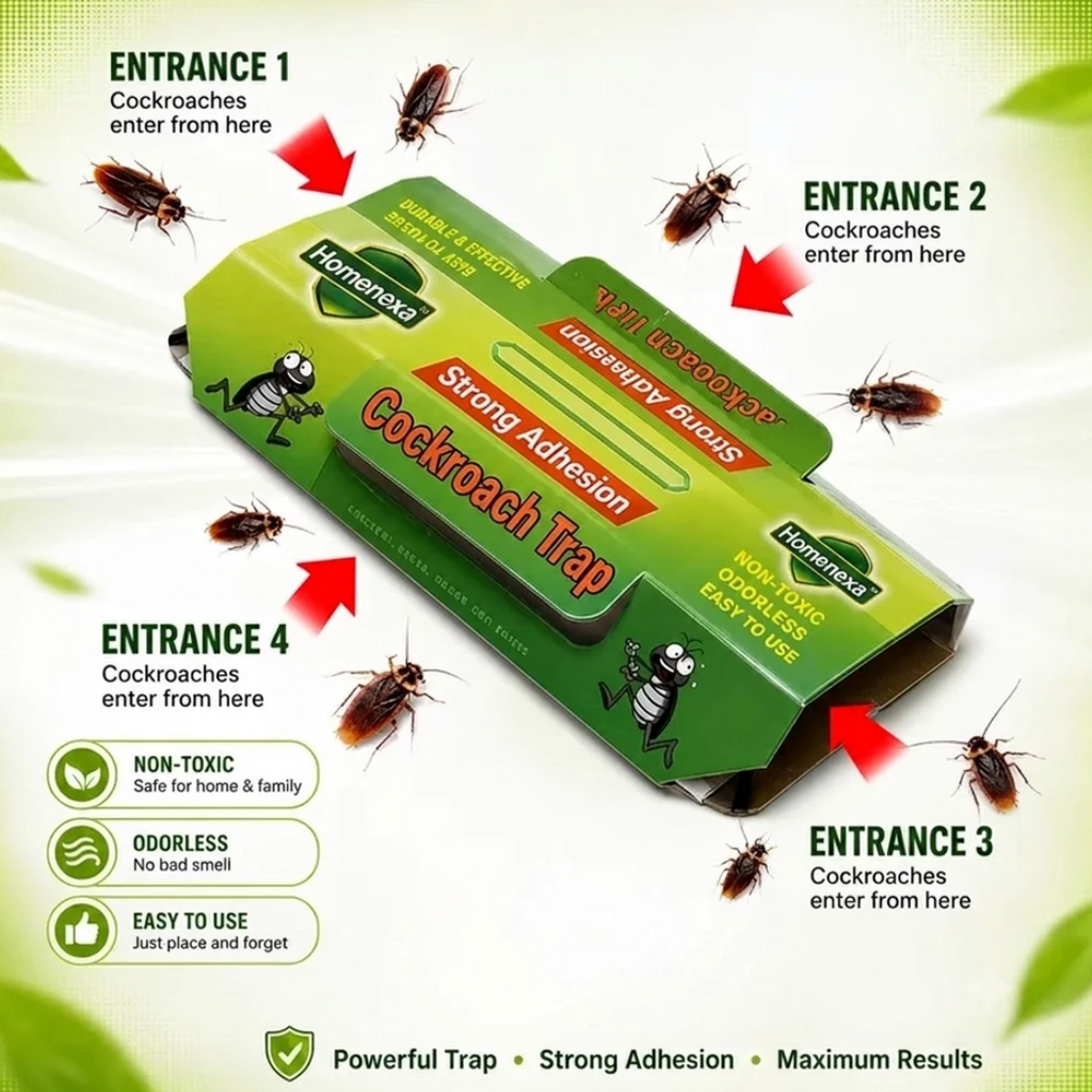 10 Pcs Cockroach Killer Trap
