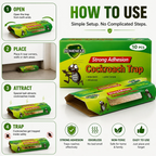 10 Pcs Cockroach Killer Trap