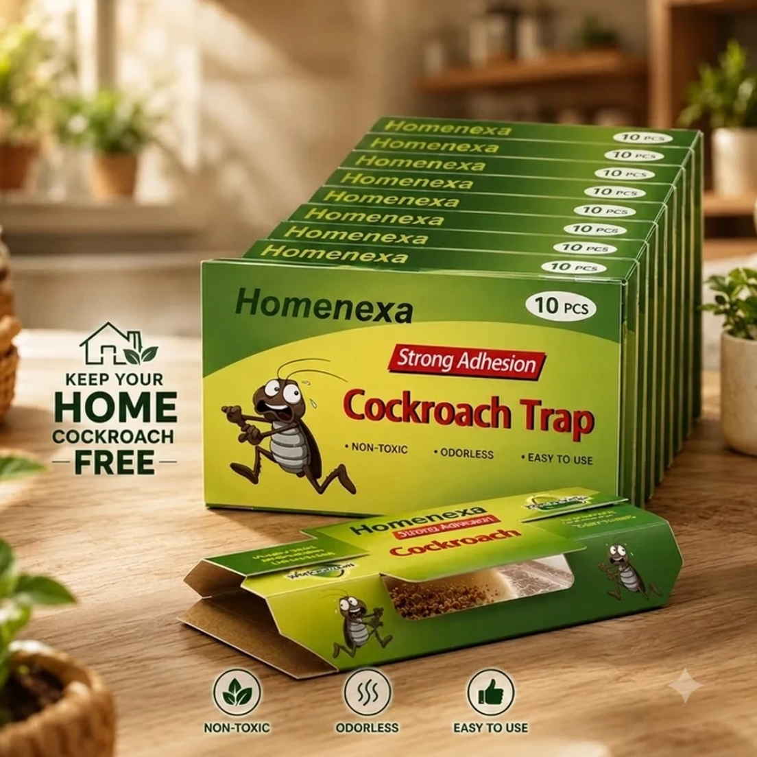 10 Pcs Cockroach Killer Trap