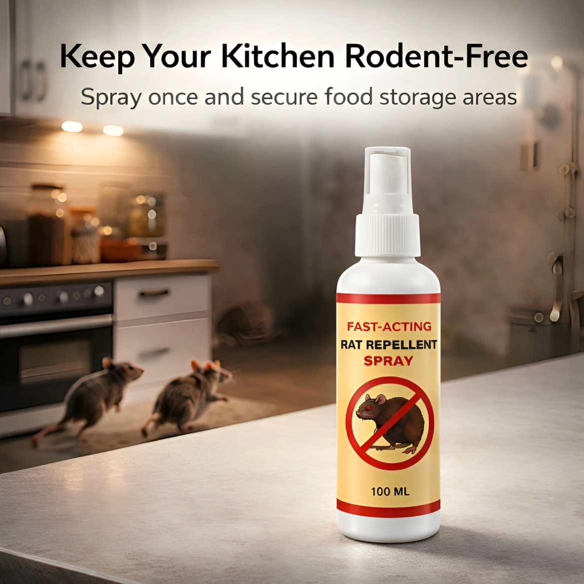 Rat Repellent Spray (2 Packs)
