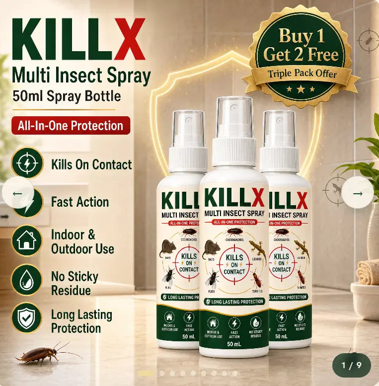 Kitnashak Spray (Buy 1 Get 2 Free)